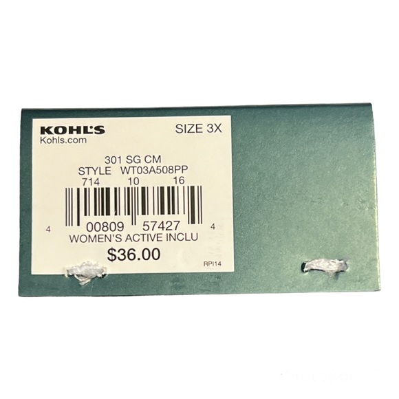 NWT Womens TEK Gear Camo High Waisted Leggings Plus 3X - Picture 7 of 8